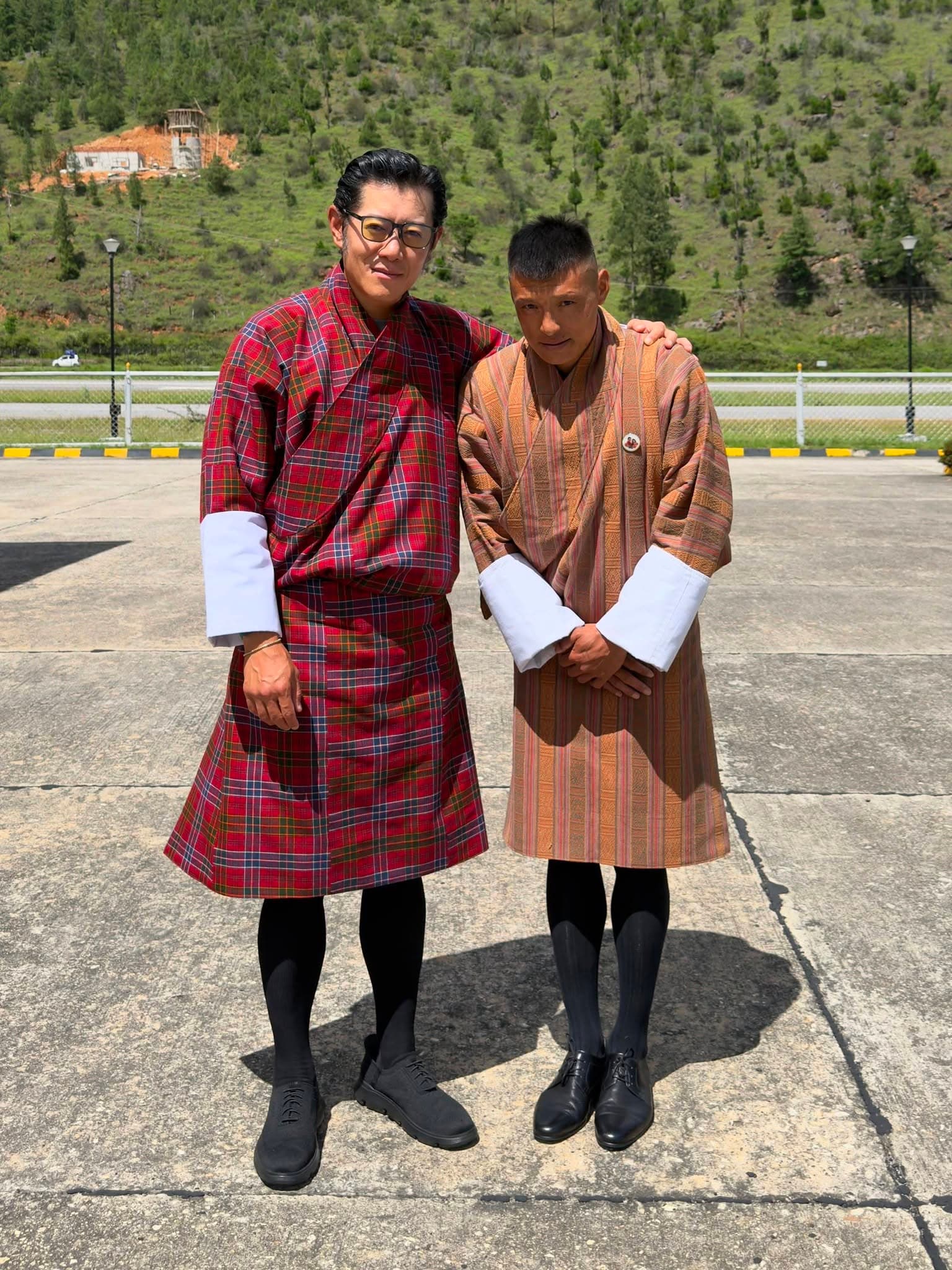 Receiving a Royal Audience from His Majesty the King of Bhutan